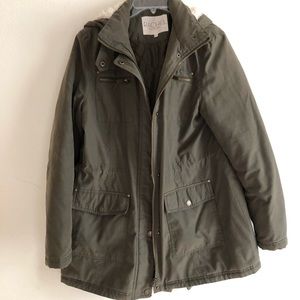 SALE Rachel Roy Anorak Jacket in Olive